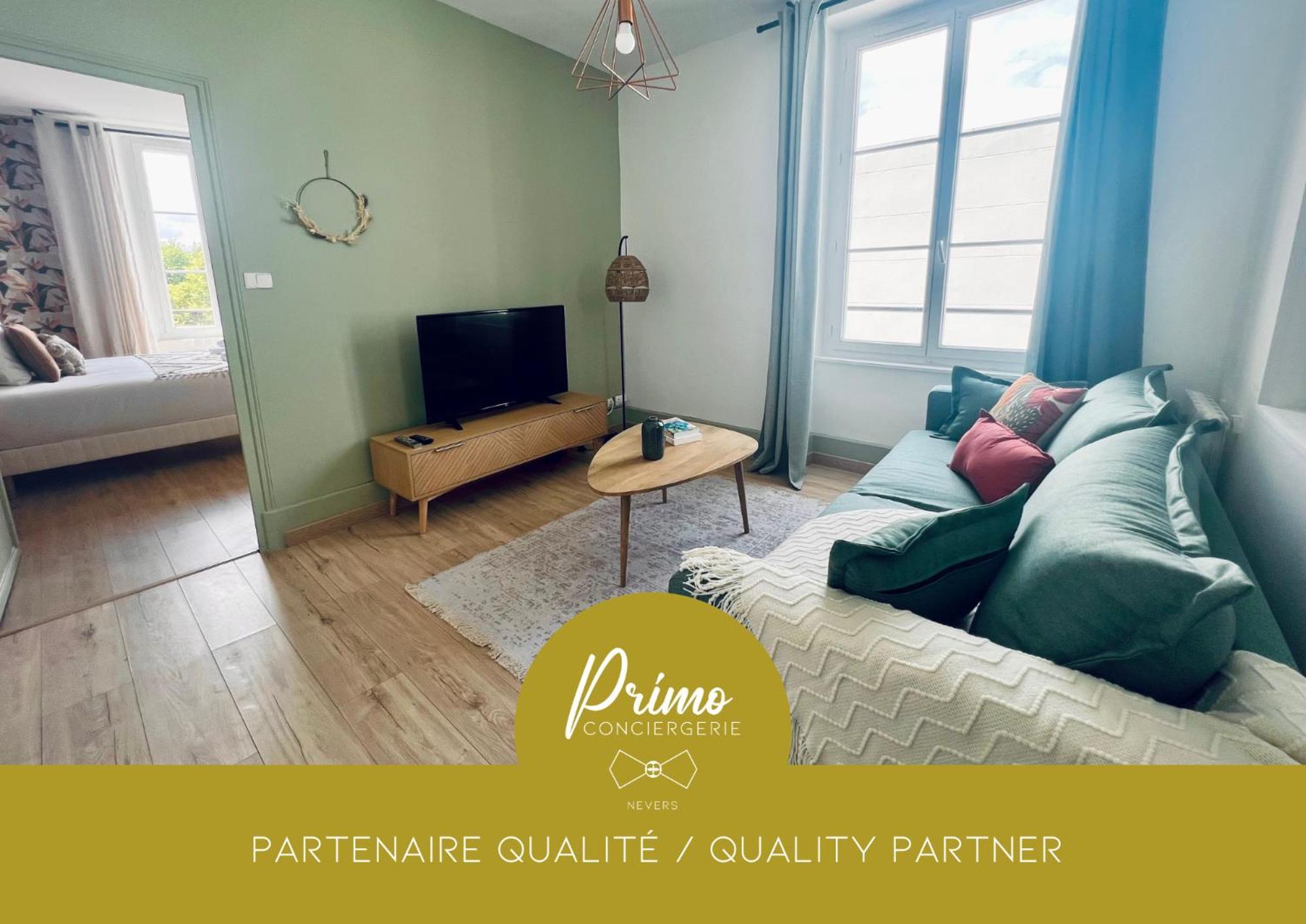 "Le Charleville", Superbe Appartement, Gare De Nevers, Service Premium By Primo C0Nciergerie Zewnętrze zdjęcie